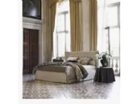 Letto matrimoniale con giroletto Tommy a prezzo riservato 