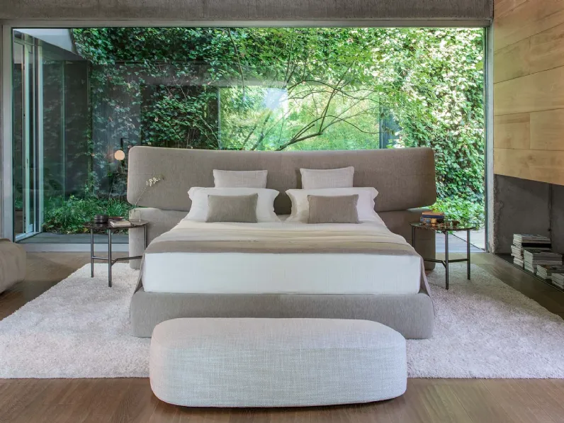 Letto matrimoniale Yuna Flou con un ribasso IMPERDIBILE
