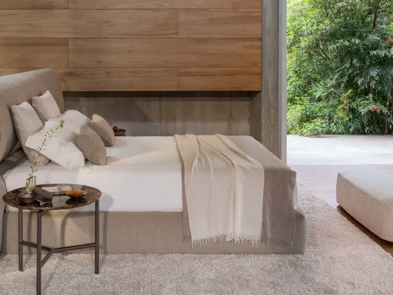 Letto matrimoniale Yuna Flou con un ribasso IMPERDIBILE