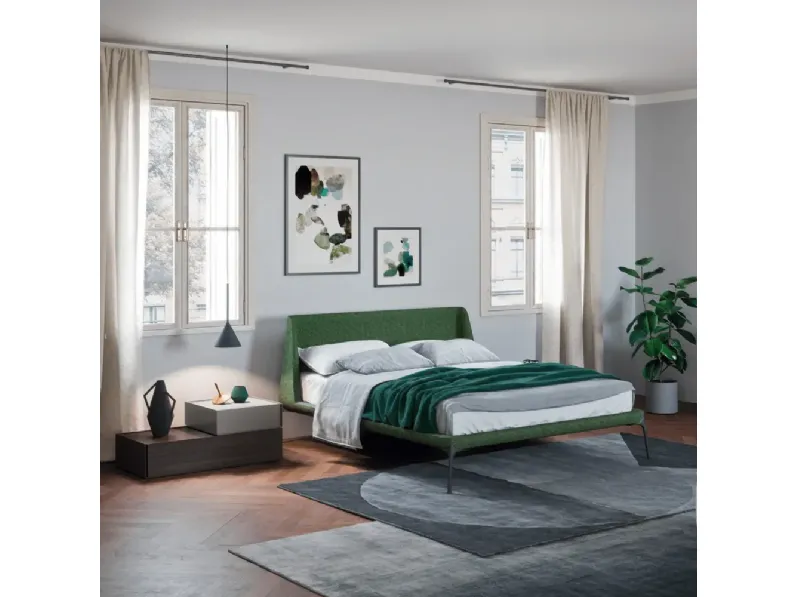 Letto Velvet 160 di Novamobili scontato del 31%