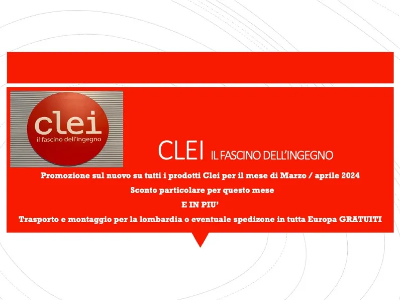 Sconto su LETTO Clei! Acquista ora e risparmia!