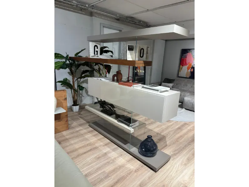 Libreria Air 1467 stile design di Lago in Offerta Outlet