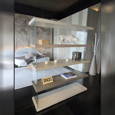 Libreria Air da 147,2 in stile design di Lago in OFFERTA OUTLET 