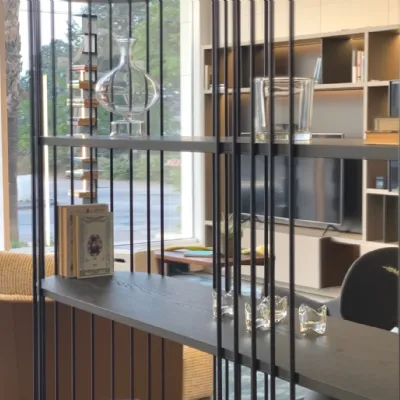 Libreria Arpa stile moderna di Bonaldo scontata del 25%