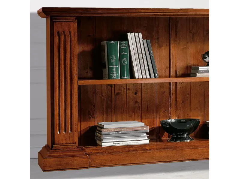 Libreria Artigianale in legno a prezzo Outlet: scopri Art 161