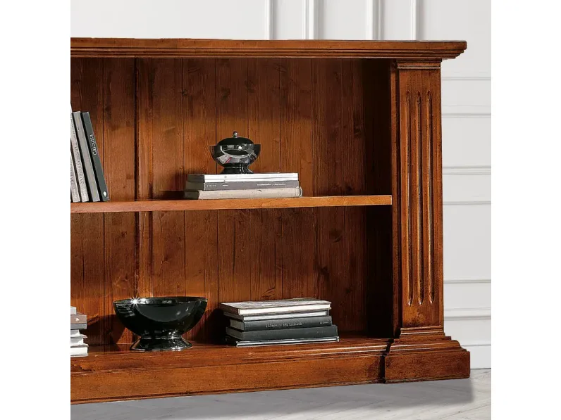 Libreria Artigianale in legno a prezzo Outlet: scopri Art 161