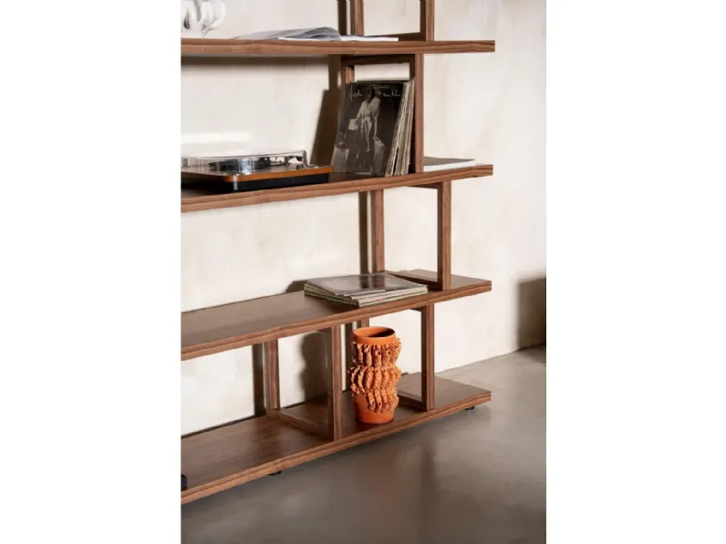 Libreria Artigianale in legno in Offerta Outlet: scopri Conrad
