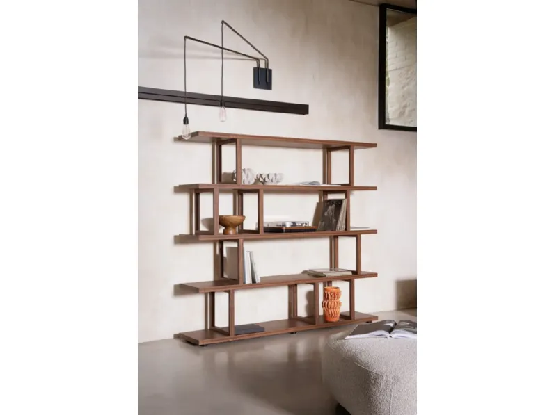 Libreria Artigianale in legno in Offerta Outlet: scopri Conrad