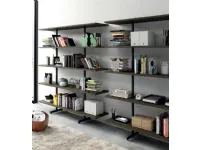 Libreria Kaffeina steelbox Artigianale in stile moderna con forte sconto