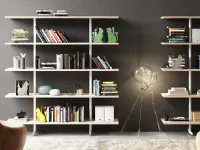 Libreria modello Kaffeina steelbox di Artigianale in Offerta Outlet