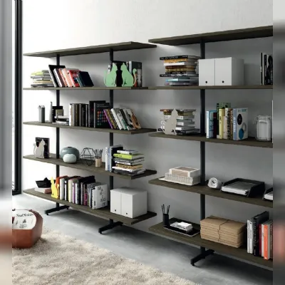 Libreria Kaffeina steelbox Artigianale in stile moderna con forte sconto