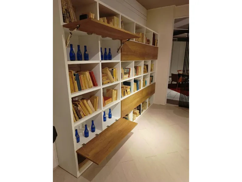Libreria Atlante stile moderna di Tomasella in offerta