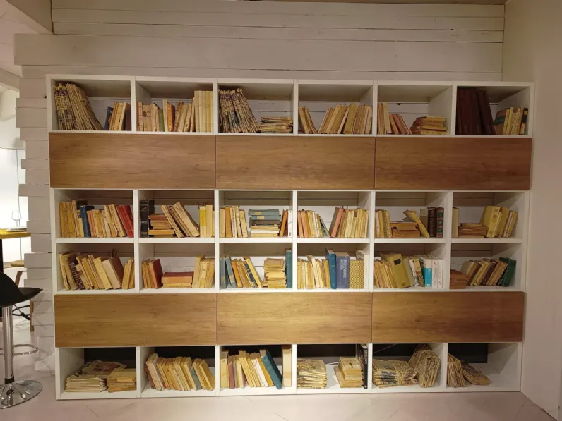Libreria Atlante stile moderna di Tomasella in offerta