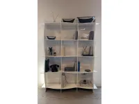 Libreria Wave zo66 stile moderna di Bontempi in Offerta Outlet
