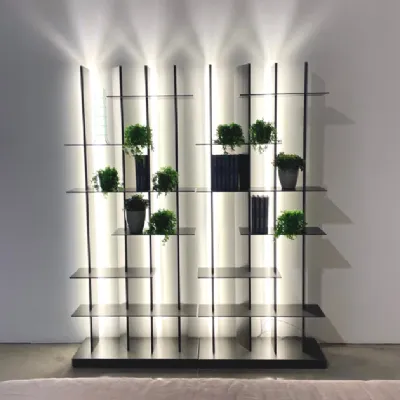 Libreria Cclight stile design di Flou in offerta
