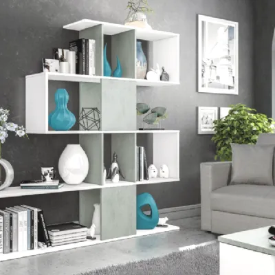 Libreria Zig zag  stile moderna di Collezione esclusiva scontata del 30%