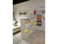 Libreria Colombini casa in laminato opaco a prezzo Outlet: scopri Golf