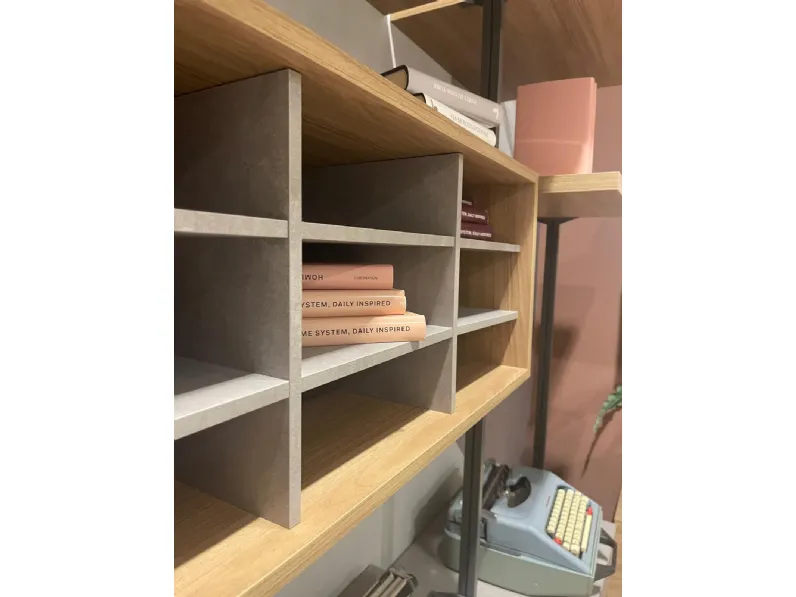 Libreria Cv 521 uniko  Battistella in stile moderna in offerta