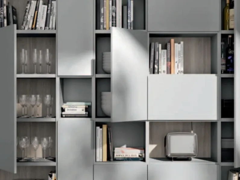 Libreria Day 14 stile moderna di Orme in Offerta Outlet
