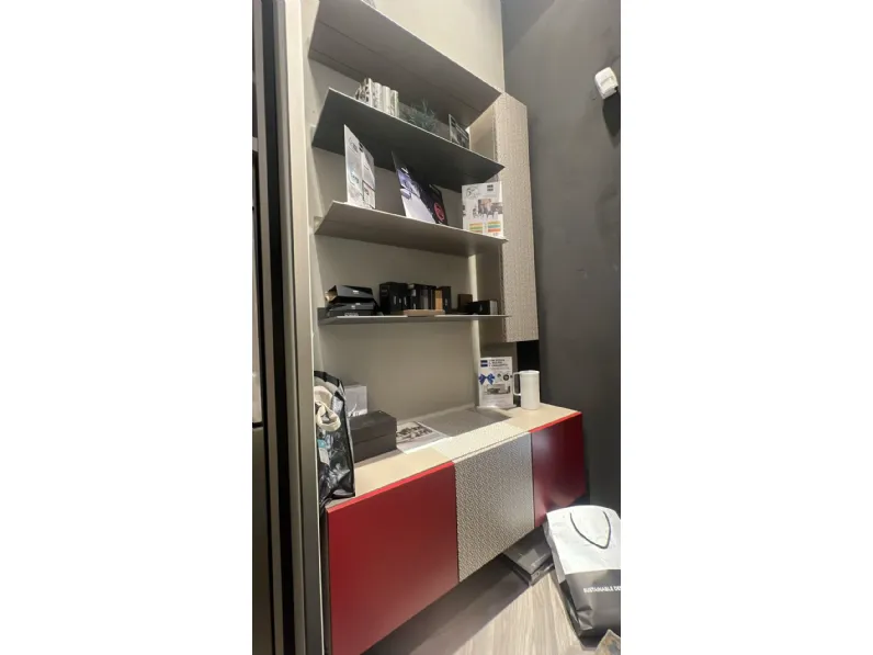 Libreria Home De rosso in stile moderna a prezzi convenienti