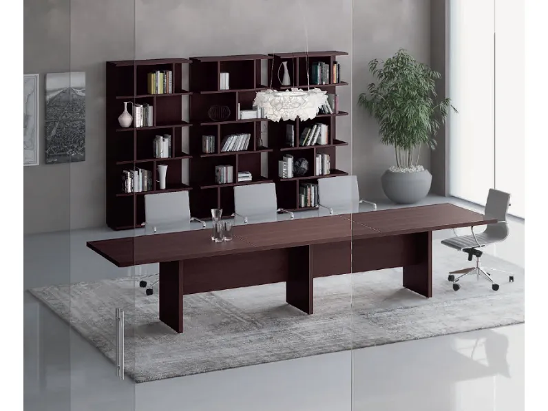 Libreria Etager alta a giorno stile design di Flycom scontata del 30%