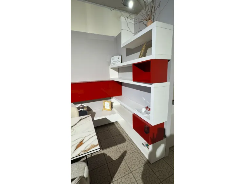 Libreria Mobile composizione fimar side system stile moderna di Fimar scontata del 80%
