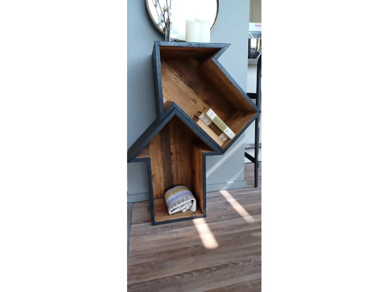 Libreria Freccia stile design di Dialma brown scontata del 30%