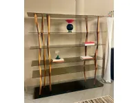 Libreria Sendai  stile design di Horm in Offerta Outlet
