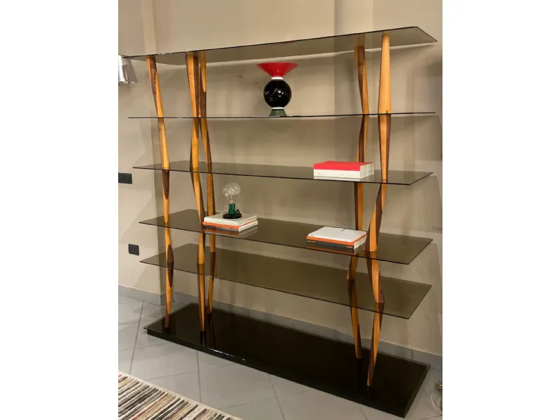 Libreria Sendai  stile design di Horm in Offerta Outlet