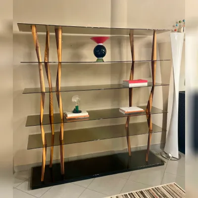 Libreria Sendai  stile design di Horm in Offerta Outlet