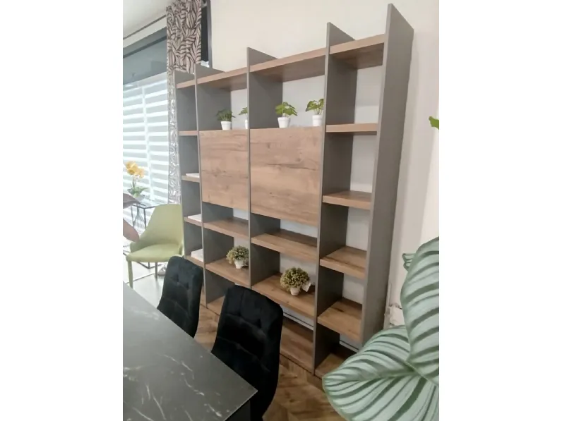 Libreria Imab in legno a prezzo Outlet: scopri Libreria qsf