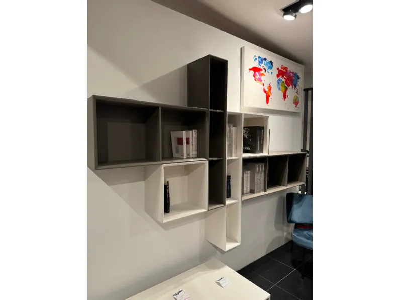 Libreria Inside in stile moderna di Calligaris in OFFERTA OUTLET 