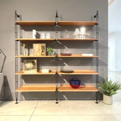 Libreria Kartell in legno scontata -30%: scopri Adam wood