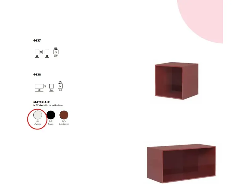 Libreria modello Wisewise di Kartell in Offerta Outlet