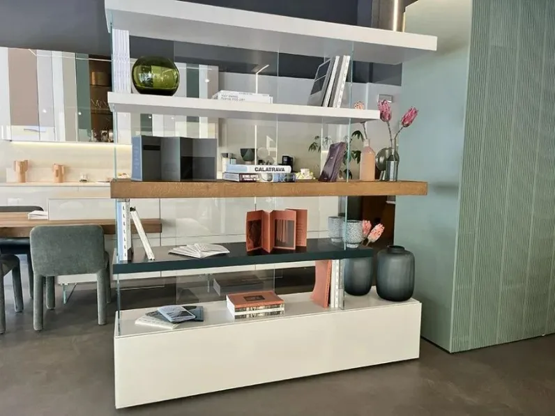 Libreria Lago in laccato opaco in Offerta Outlet: scopri Piccola libreria lago air