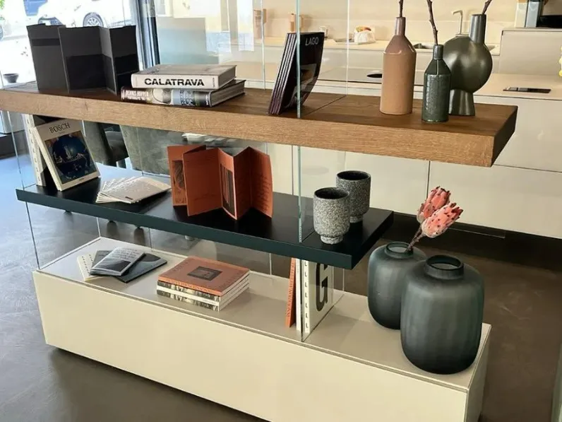 Libreria Lago in laccato opaco in Offerta Outlet: scopri Piccola libreria lago air