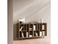 Libreria Sigma a giorno Las mobili in stile design a prezzi outlet