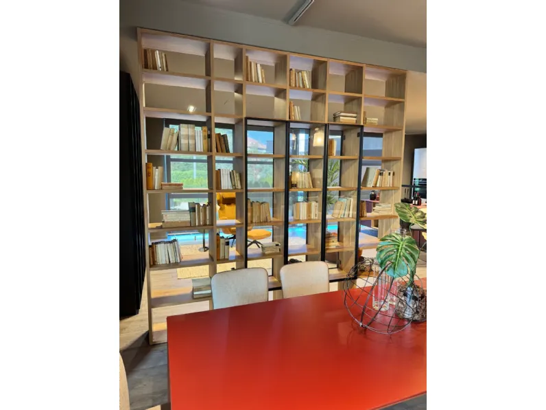 Libreria Selecta stile moderna di Lema scontata del 40%