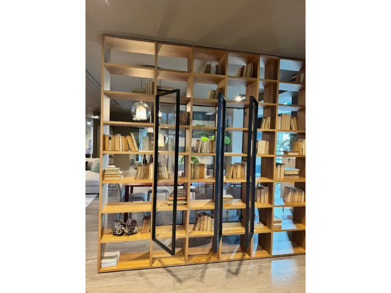 Libreria Selecta stile moderna di Lema scontata del 40%