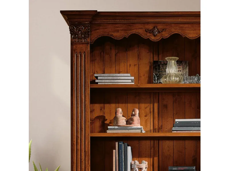 Libreria in legno 162 stile classica di Mobilificio bellutti scontata del 32%