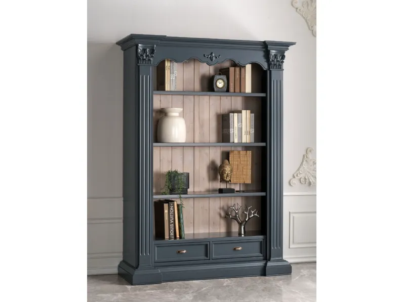 Libreria in legno 162 stile classica di Mobilificio bellutti scontata del 32%