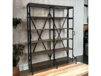 Libreria Libreria industrial art deco  stile design di Outlet etnico scontata del 42%