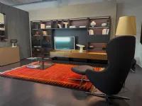 Libreria modo Sangiacomo in stile design a prezzi outlet