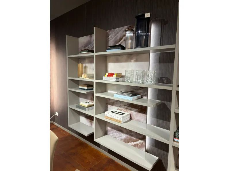 Libreria Lago in laccato opaco scontata -31%: scopri Libreria pentagram kled 