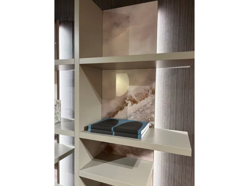 Libreria Lago in laccato opaco scontata -31%: scopri Libreria pentagram kled 