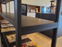 Libreria Novamobili in legno scontata -50%: scopri Libreria pontile pavimento soffitto