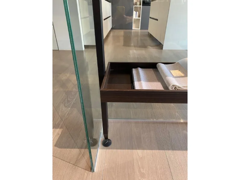 Libreria Arrital in vetro scontata -30%: scopri Librerie vertical