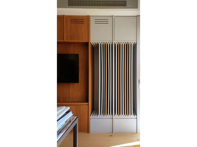 Libreria Material library stile design di Artigianale scontata del 69%