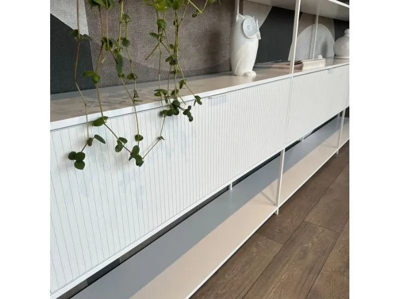 Libreria Mdf in metallo in Offerta Outlet: scopri Minima