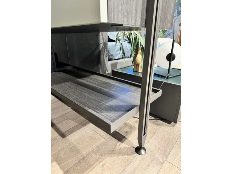 Libreria Alf da fre in laminato materico a prezzo Outlet: scopri Antis